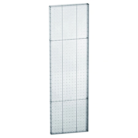 Azar Displays 13.5" x 44" Pegboard Panel - One sided, PK2 771344-CLR